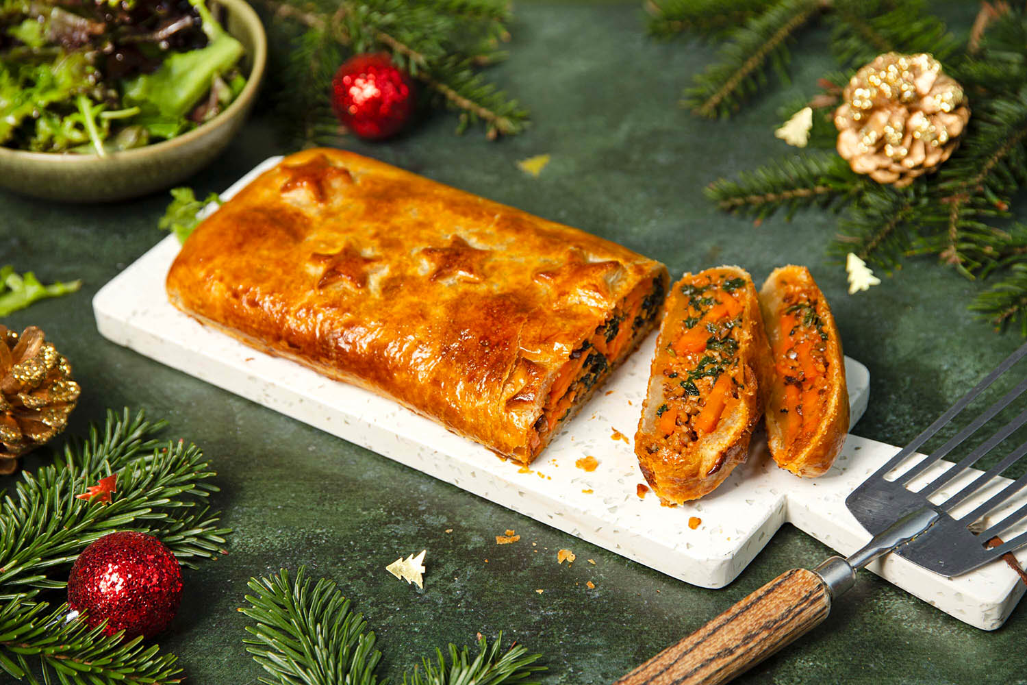 Plateau de fromage sapin pour Noël - Recette de Noël