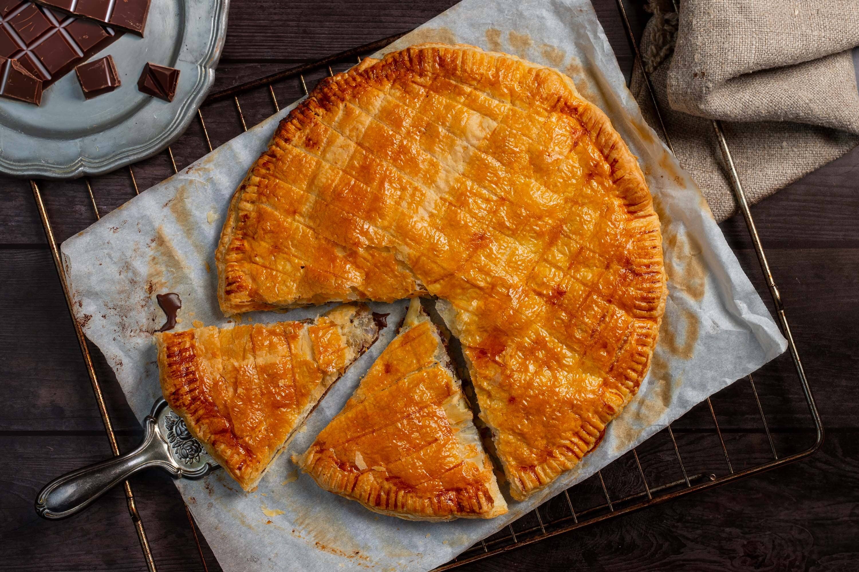 kit pour galette des rois au chocolat